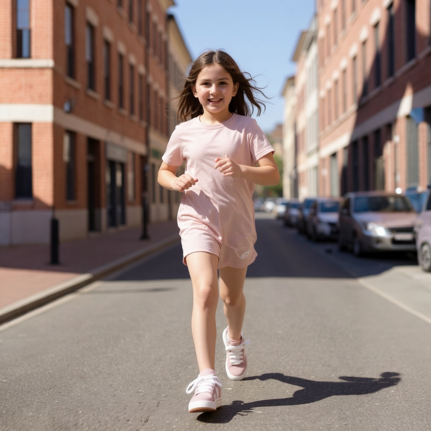 Baskets Rose Enfant