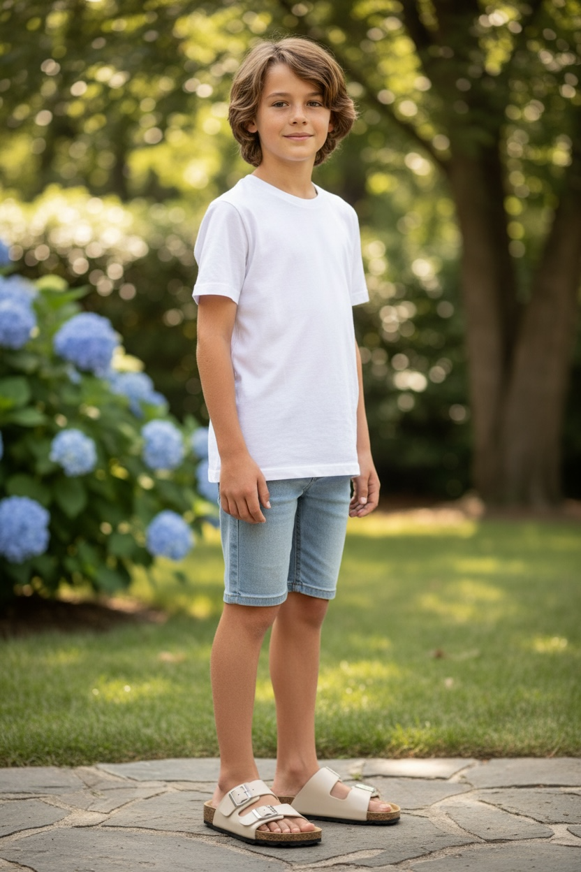 Sandales garçon Sacha Beige