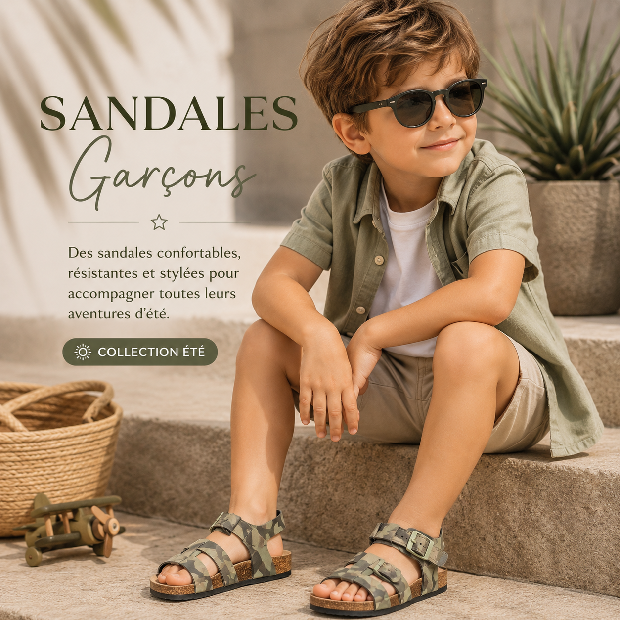 Sandales garçon