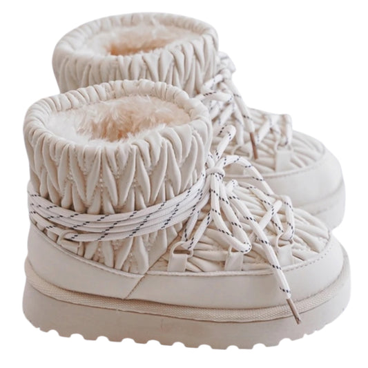 Bottes Sky blanches
