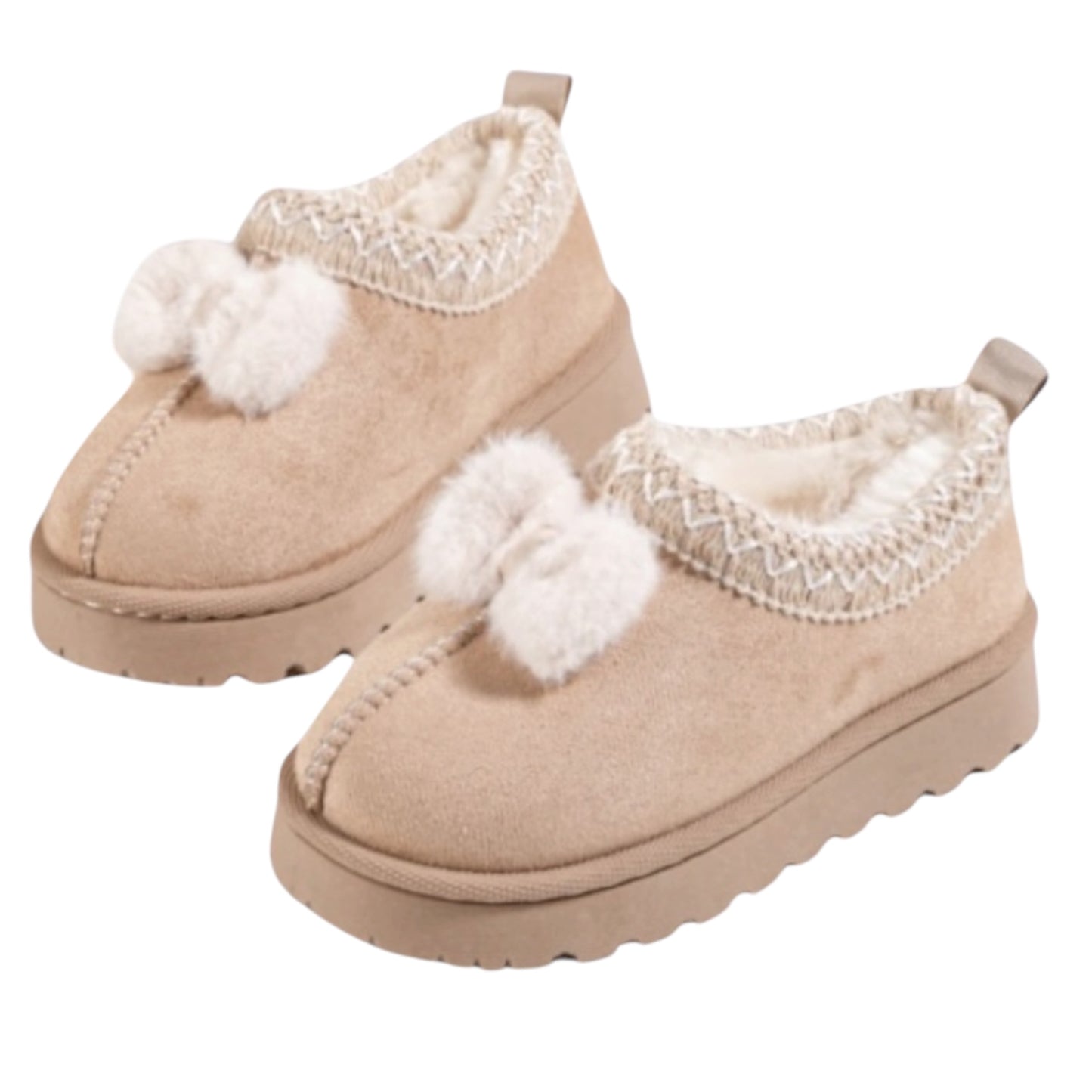 Chaussons Élise beige