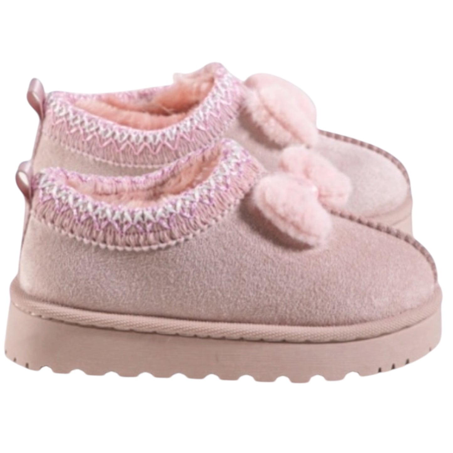 Chaussons Élise Rose