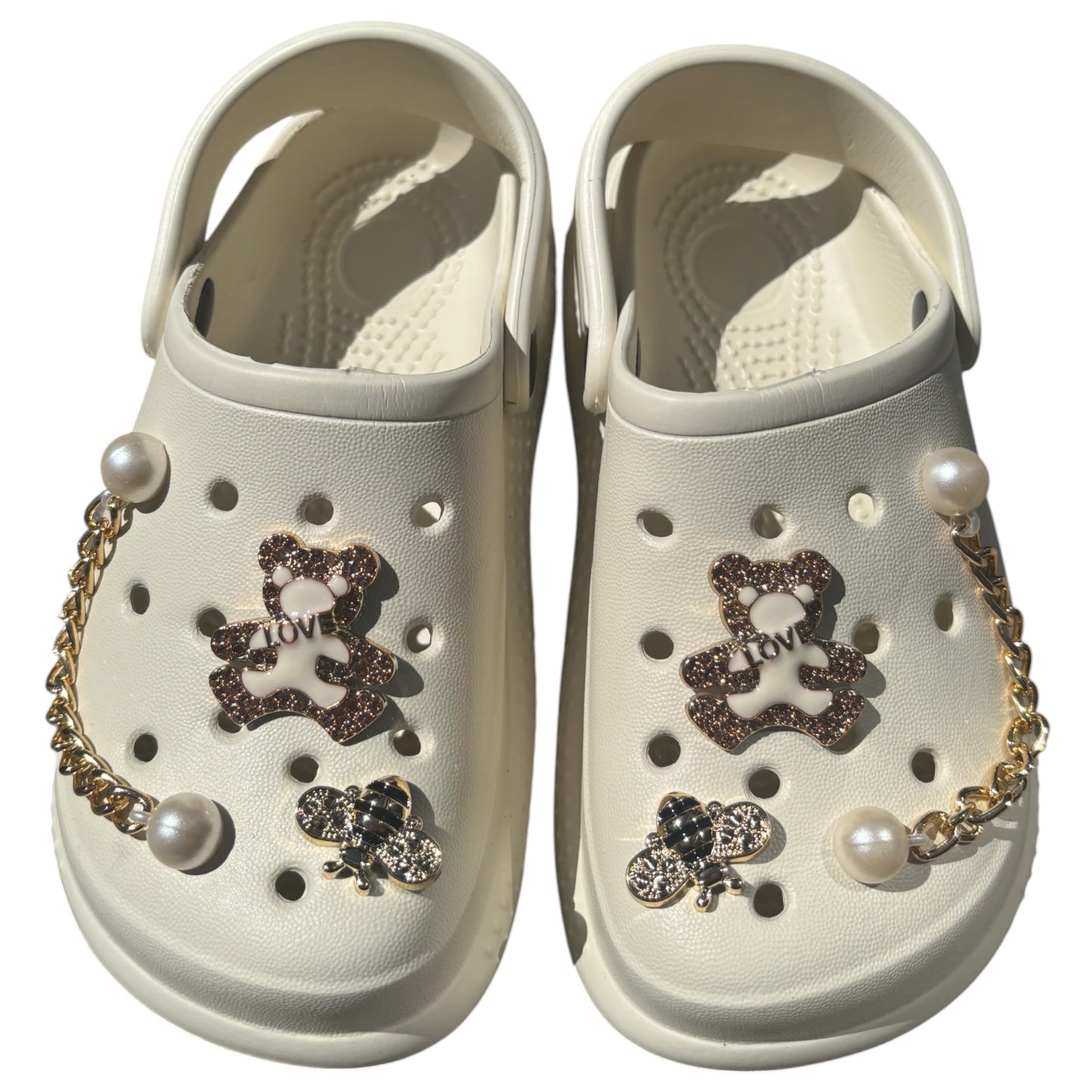 Sabots Enfant Ourson & Perles