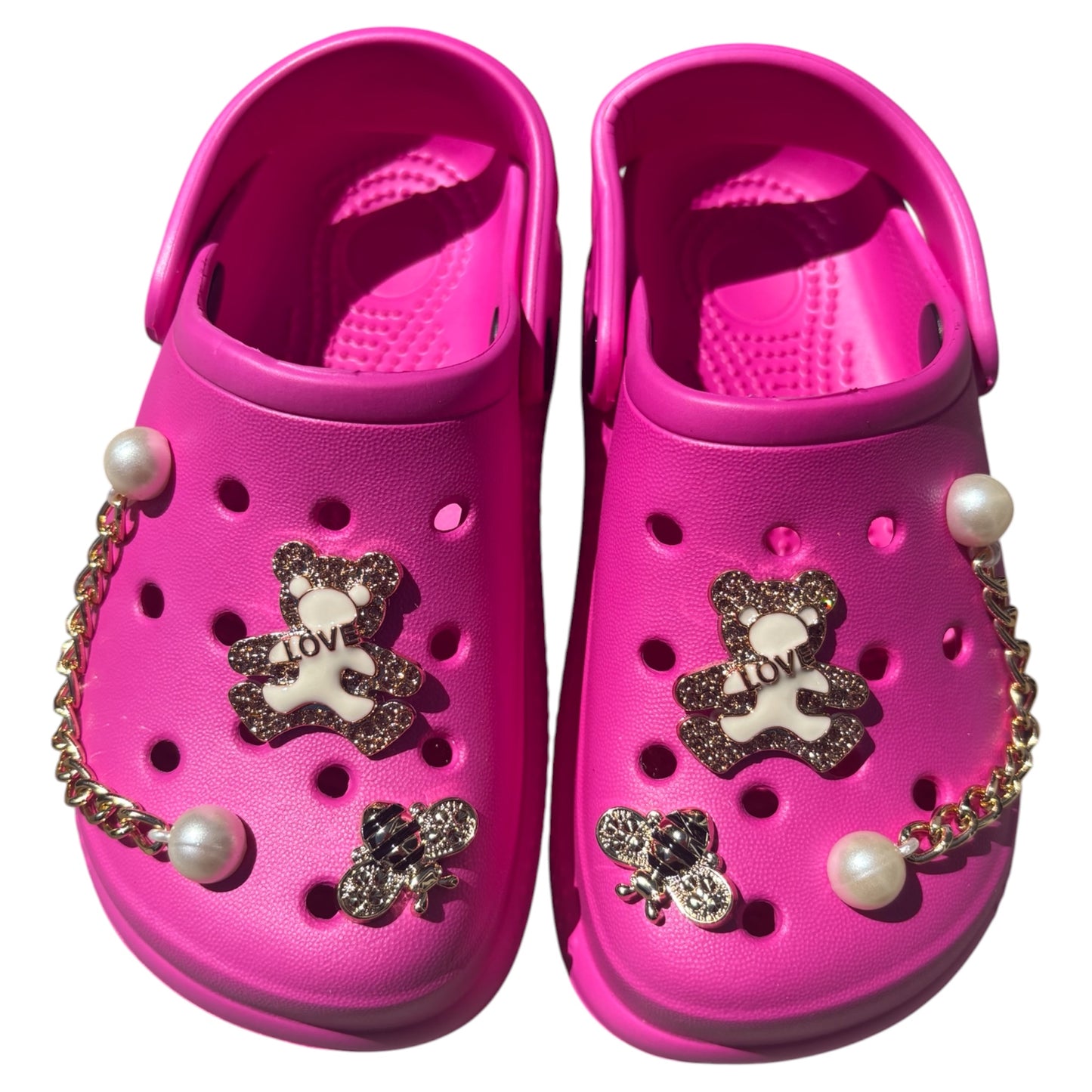 Sabots Enfant Ourson & Perles