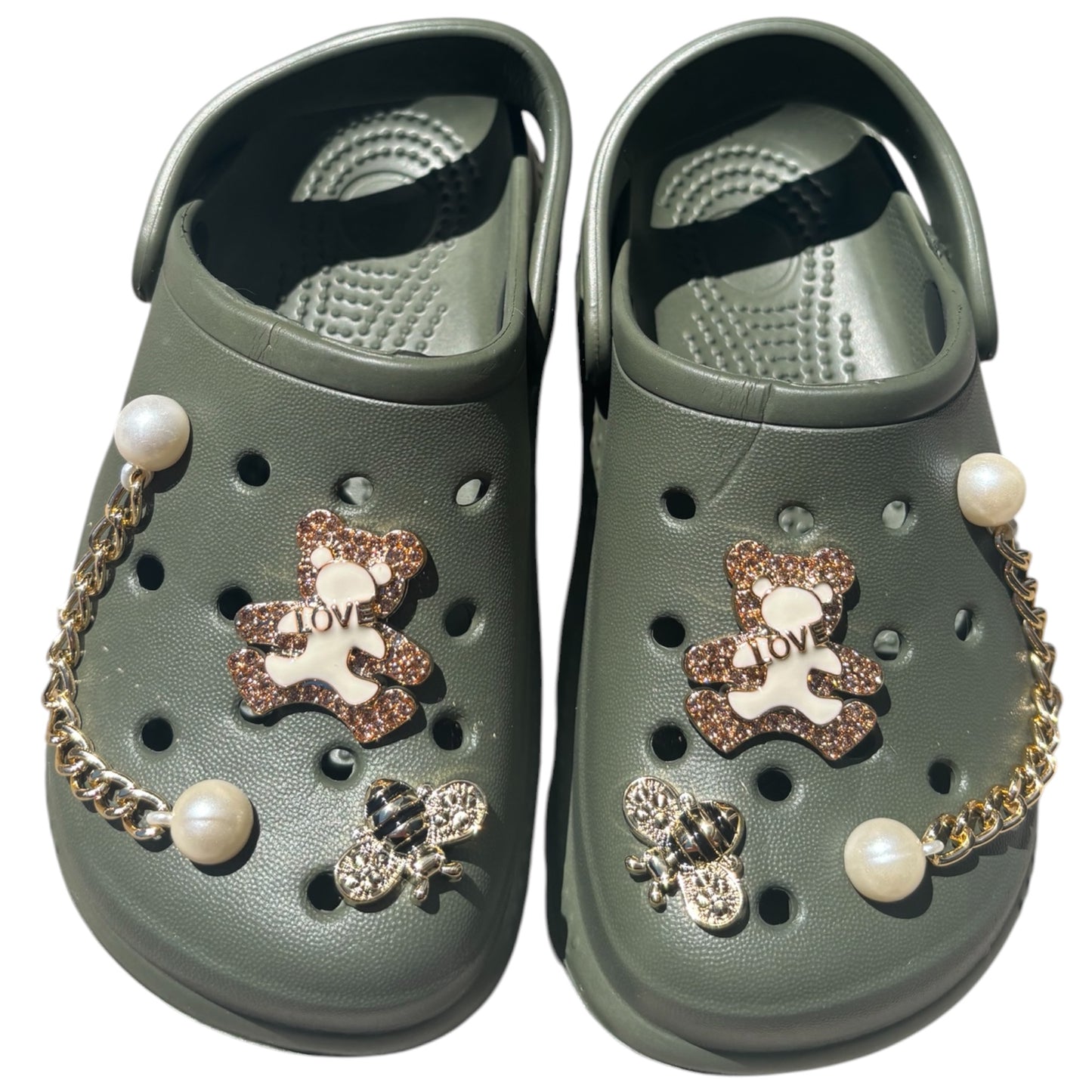 Sabots Enfant Ourson & Perles