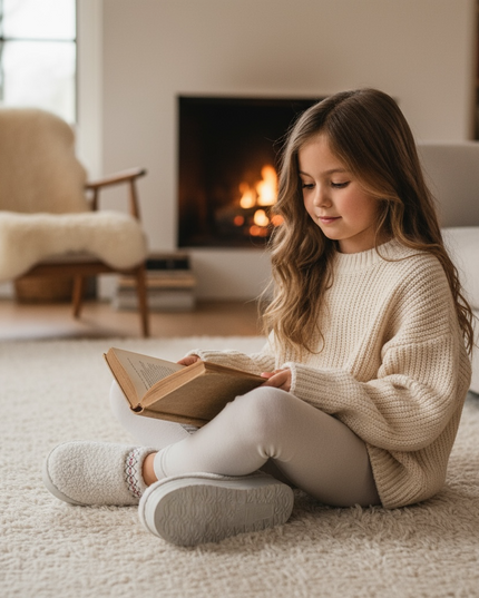 Chaussons Mya blancs