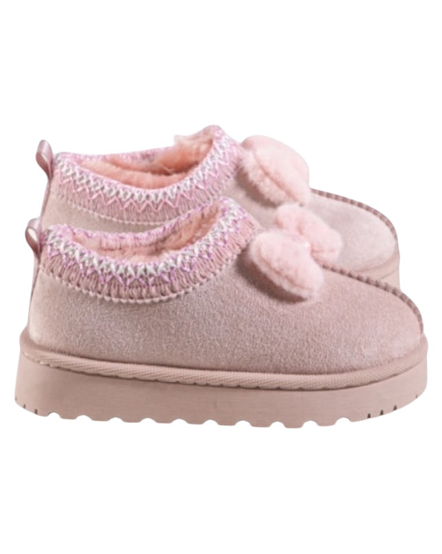 Chaussons Élise Rose