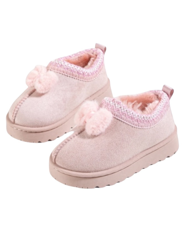 Chaussons Élise Rose