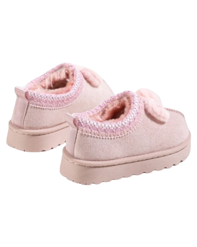 Chaussons Élise Rose