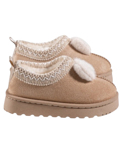 Chaussons Élise beige