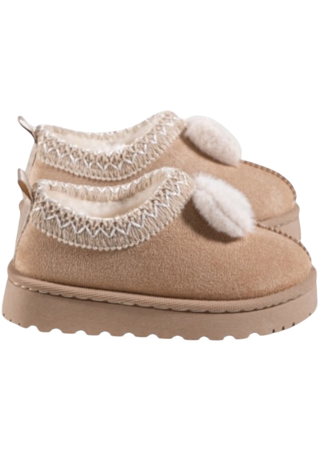 Chaussons Élise beige