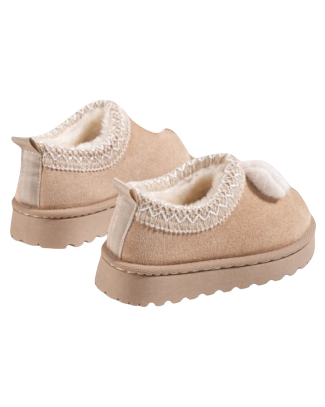 Chaussons Élise beige
