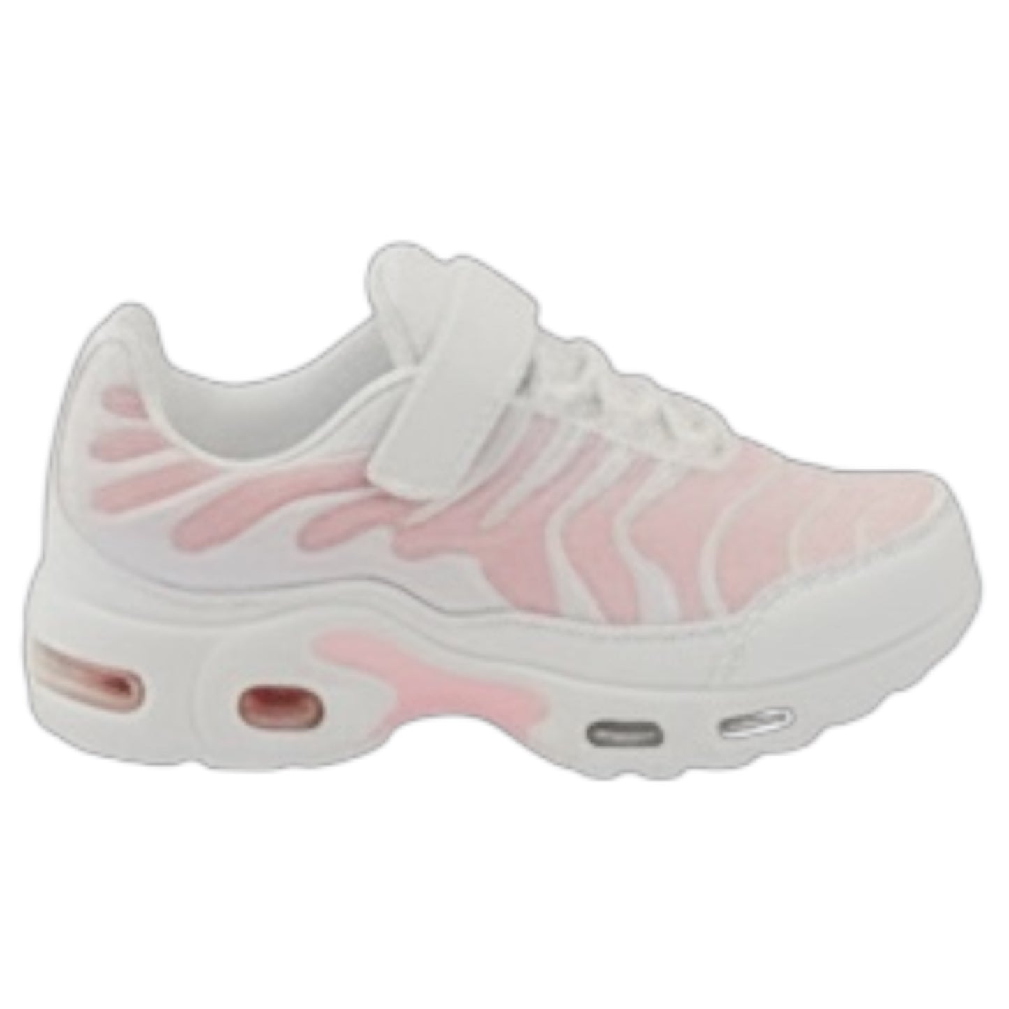 Chaussures Nina Sneakers Fille Rose & Blanc