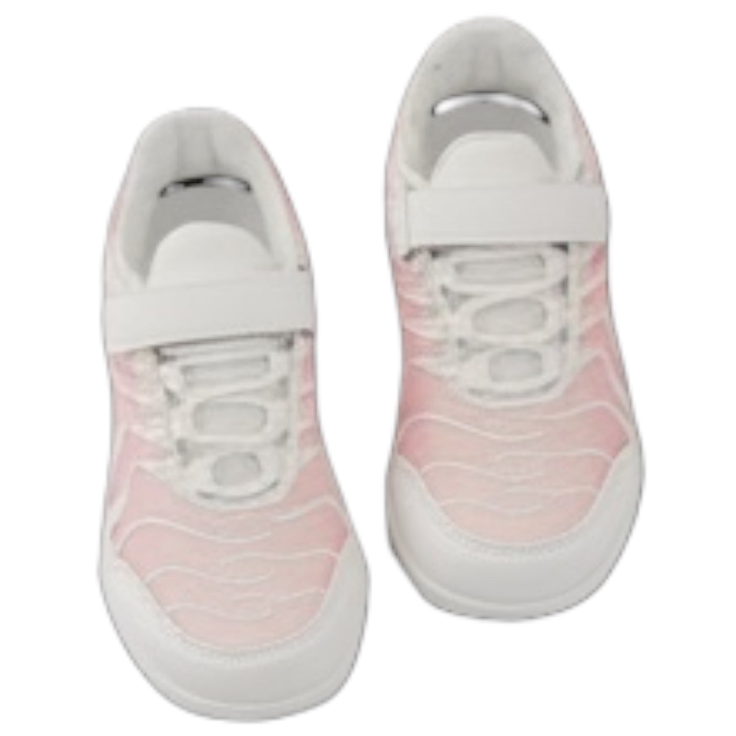 Chaussures Nina Sneakers Fille Rose & Blanc