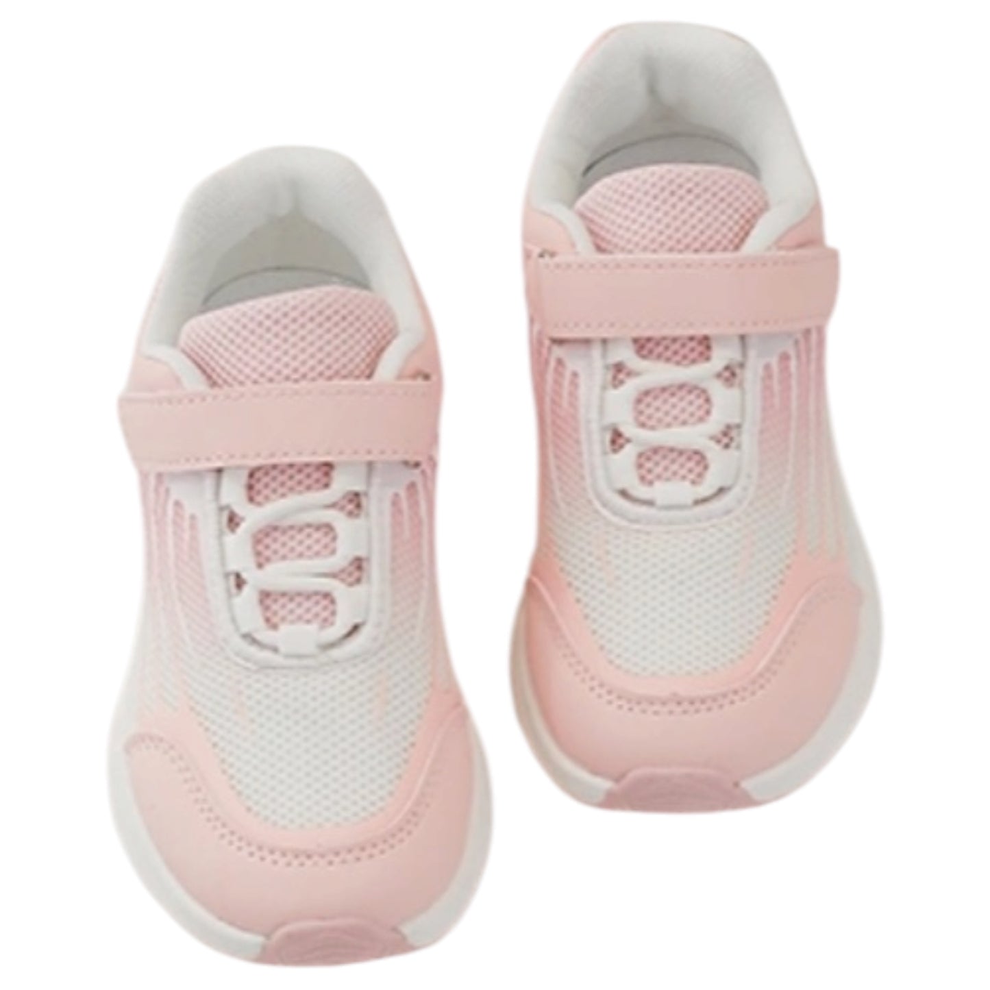 Baskets Sport Fille Rose & Blanc