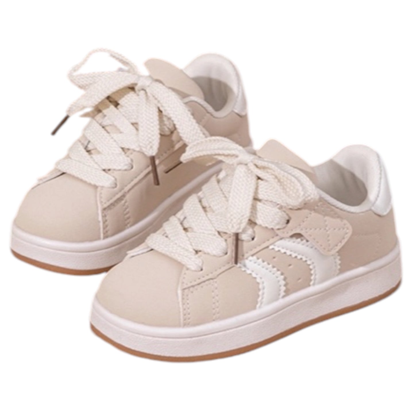Baskets Beige Enfant Pierre
