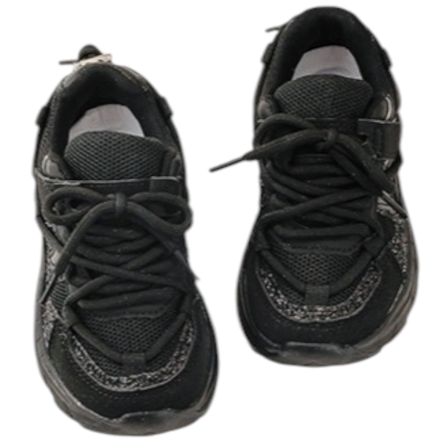 Baskets Enfant Noires Compensées Eve