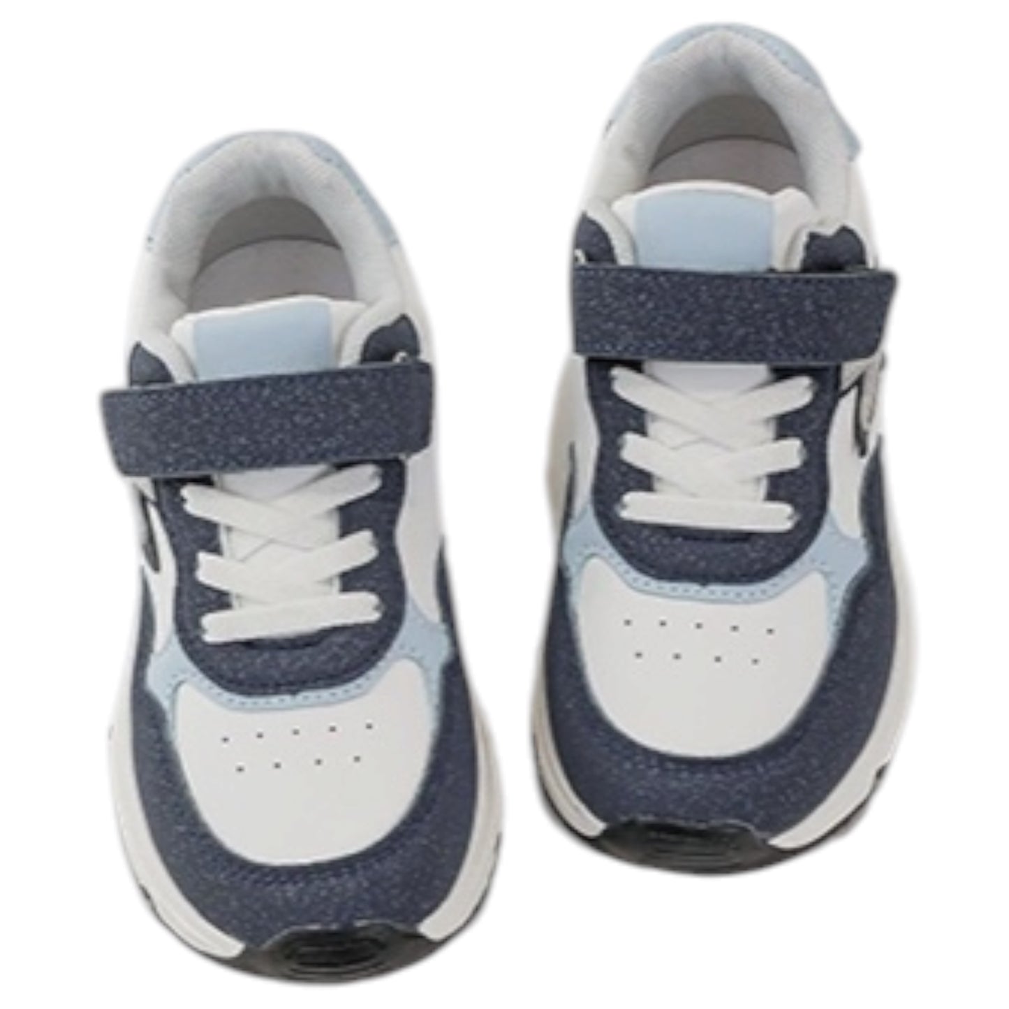 Baskets Garçon Bleues et Blanches Tom
