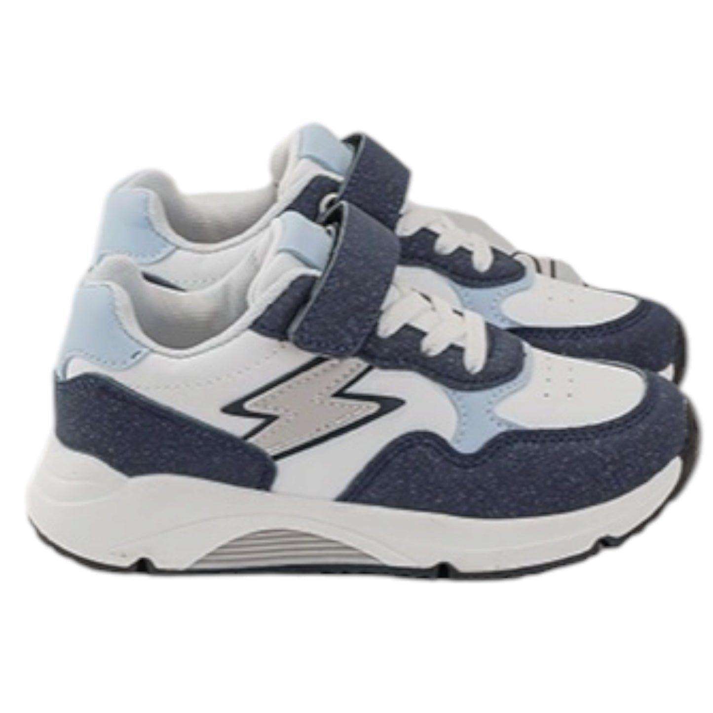 Baskets Garçon Bleues et Blanches Tom