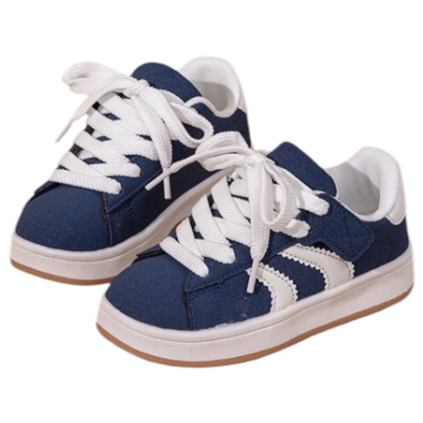 Baskets Enfant Bleu Marine