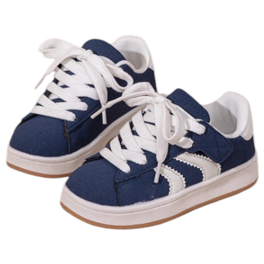 Baskets Enfant Bleu Marine