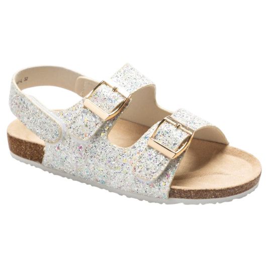 Sandales Pailletées Argent Enfant