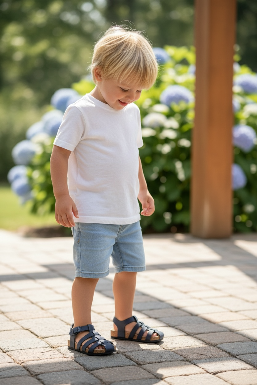 Sandales Milo bleu marine