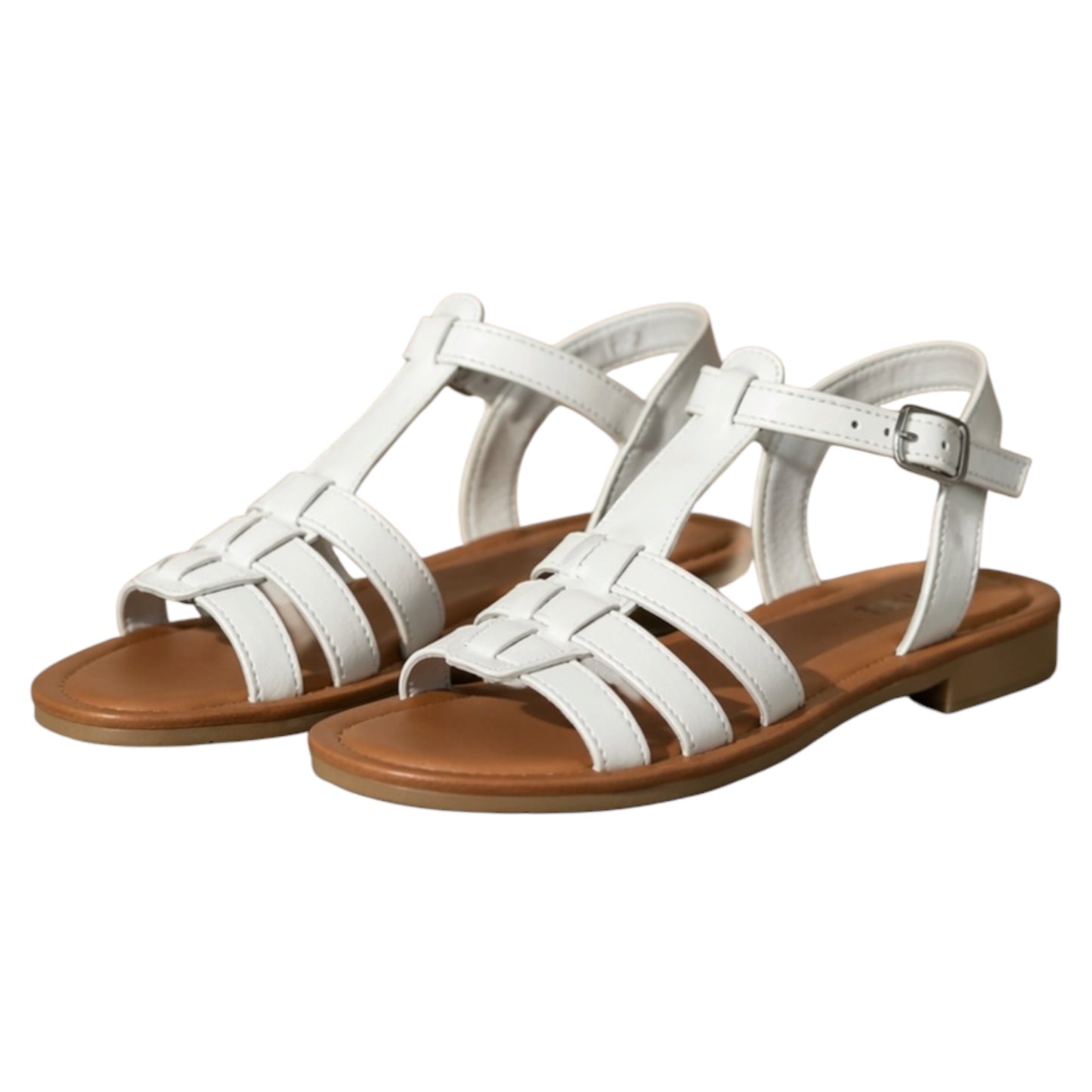 Sandales Enfant Tressées Noah blanches