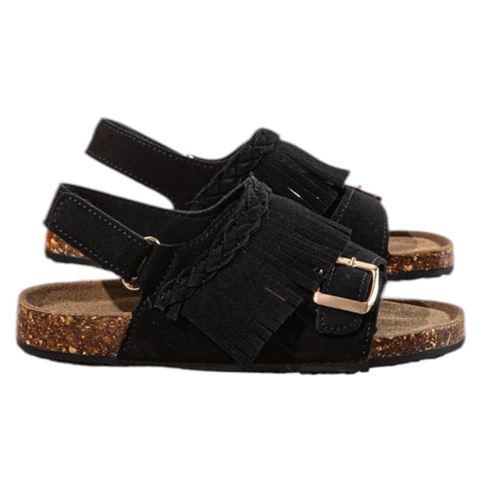 Sandales Enfant Premium Noire Louise