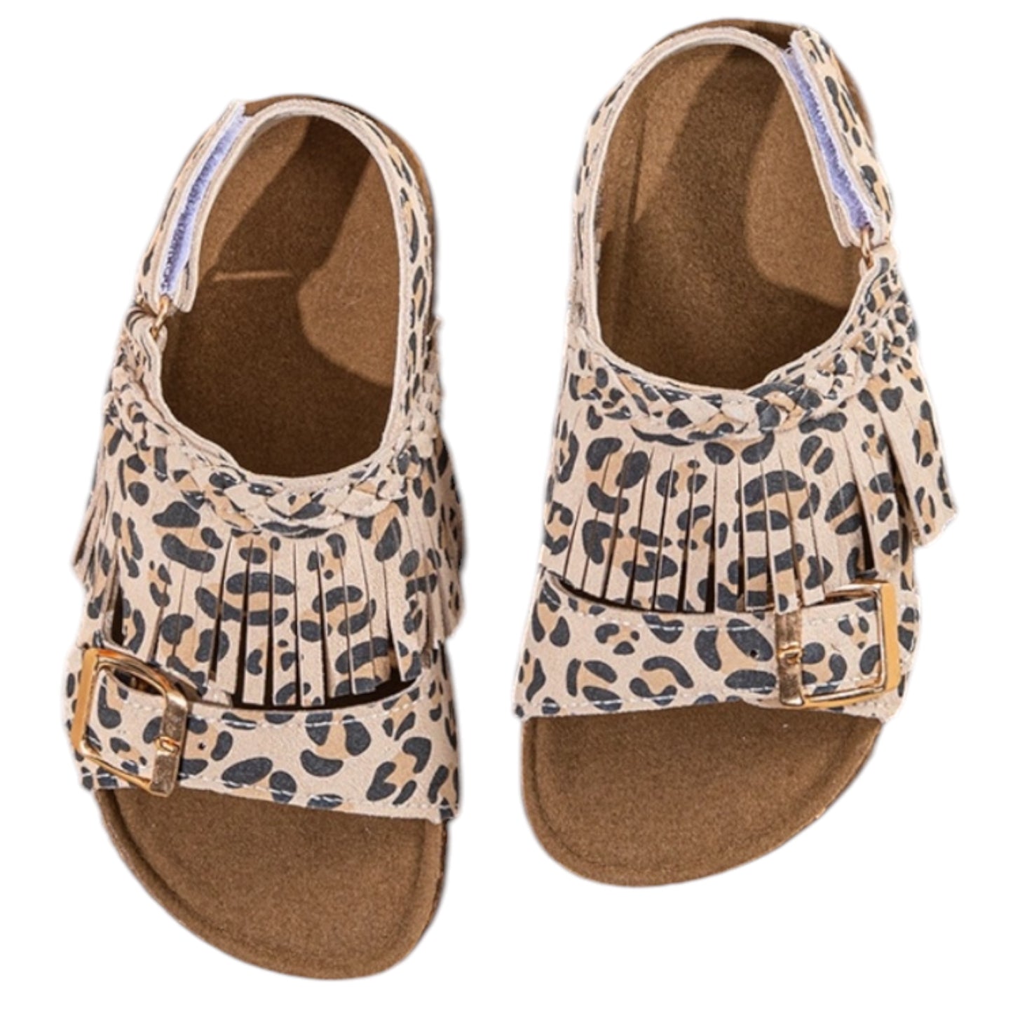Sandales Enfant Premium Léopard  Louise