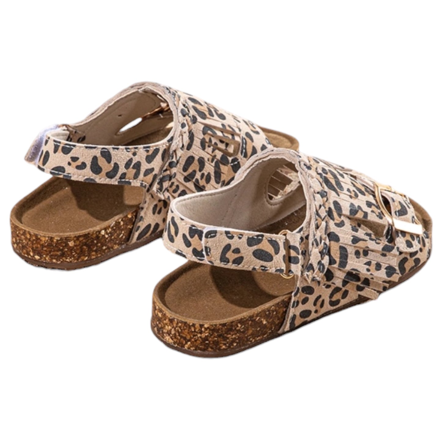 Sandales Enfant Premium Léopard  Louise