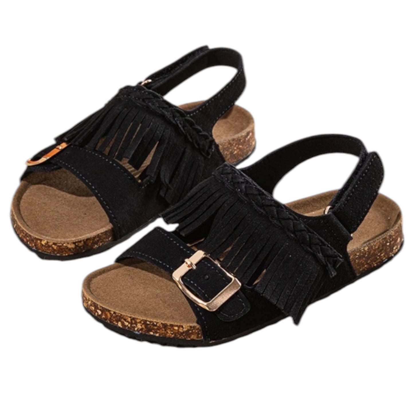 Sandales Enfant Premium Noire Louise