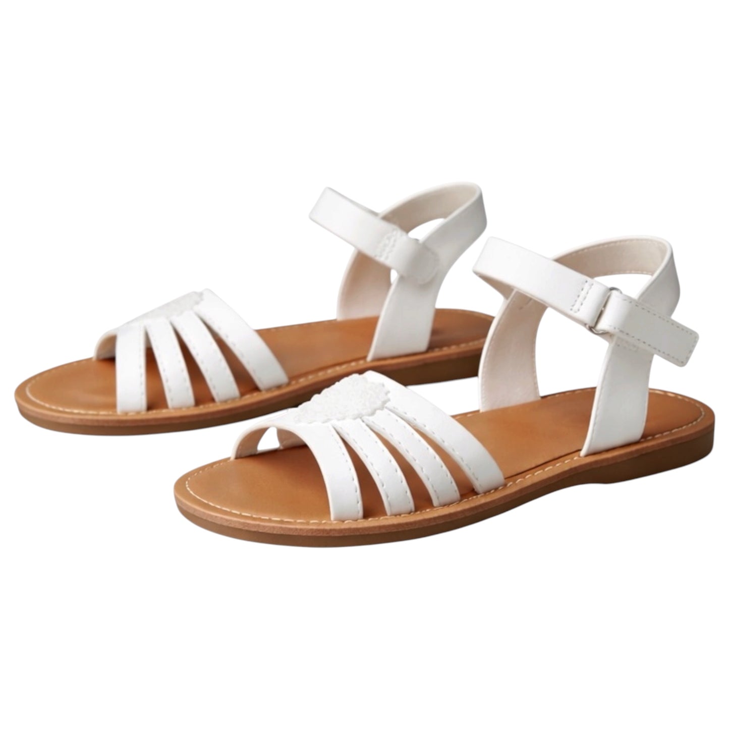 Sandales Enfant Premium Blanches Mila