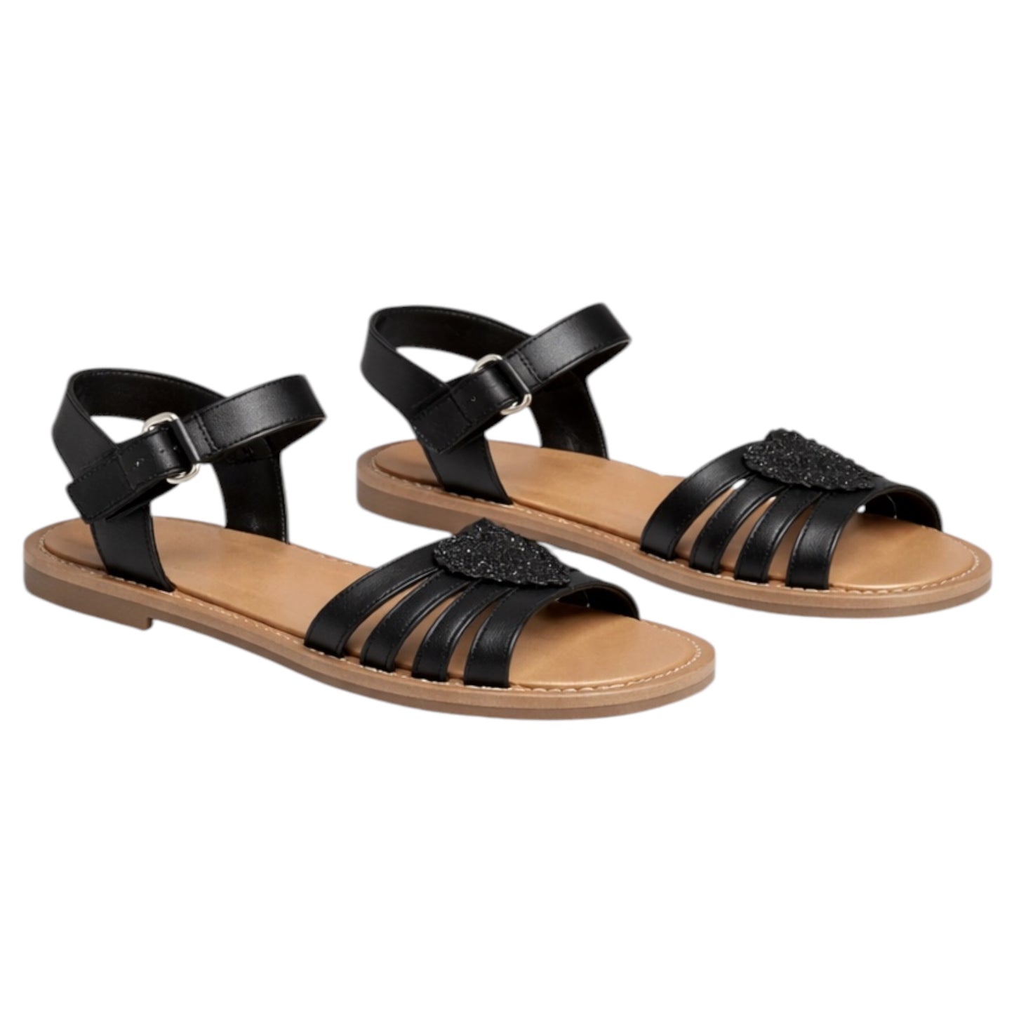 Sandales Enfant Premium Noires Mila