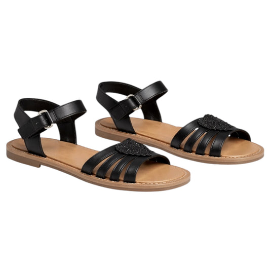 Sandales Enfant Premium Noires Mila